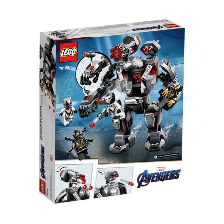 LEGO Super Heroes 76124 Pogromca War Machine Marvel